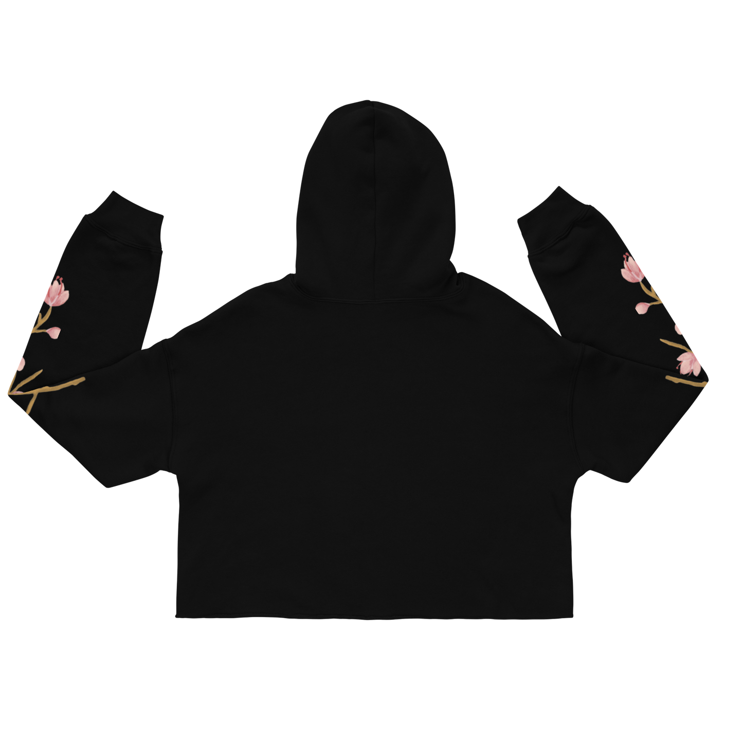 Cherry Blossom Flower Crop Hoodie