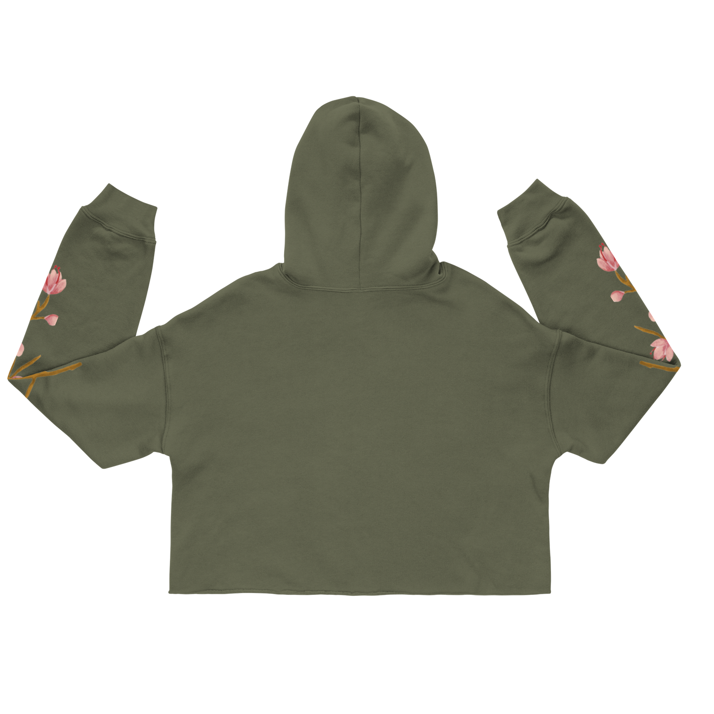 Cherry Blossom Flower Crop Hoodie