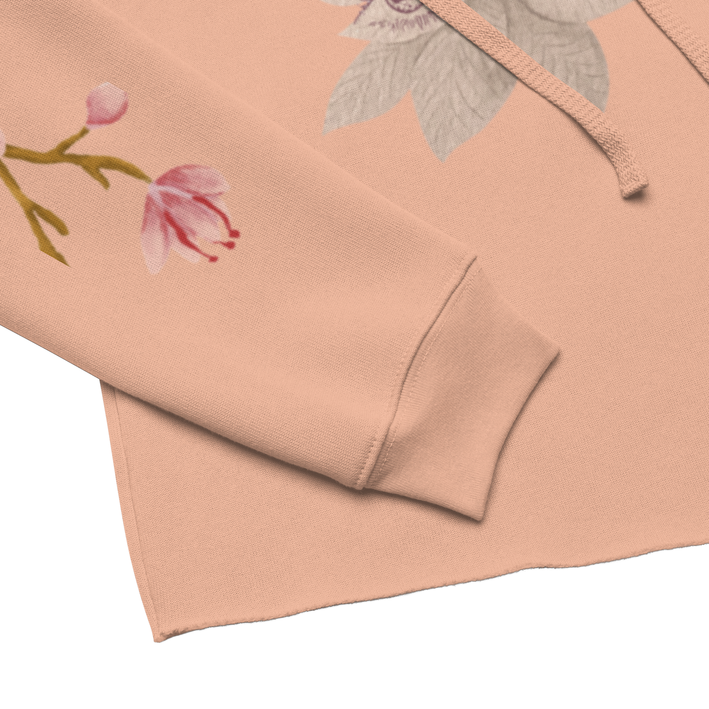 Cherry Blossom Flower Crop Hoodie