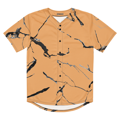 Orange Marble Baseball Jersey