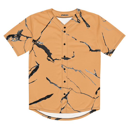 Orange Marble Baseball Jersey
