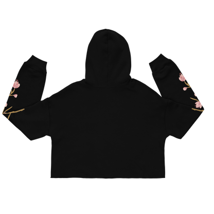 Cherry Blossom Flower Crop Hoodie