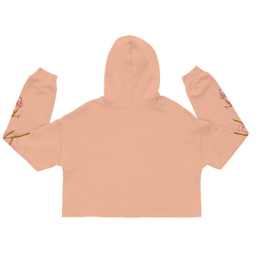 Cherry Blossom Flower Crop Hoodie